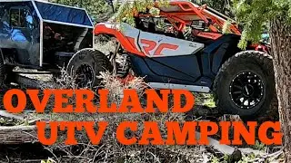 Экстремальный отдых на суше, кемпинг на UTV, кемпинг с прицепом и кемпинг на суше