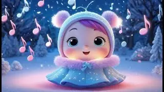 Polly Penguin Plays Piano | Musical Penguin Song for Kids | Fun Piano Rhyme for Toddlers