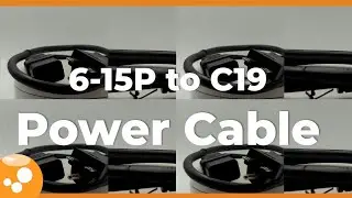 6 15P to C19 power cable