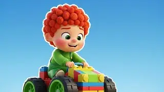 Build With Me! Colors & Shapes Song | Kids Nursery Rhymes | Toddler Learning Video