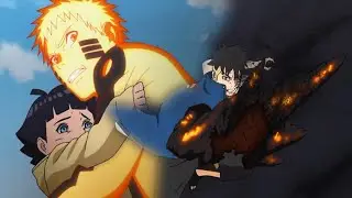 Kawaki saved Himawari and lost his right arm   Boruto Ep 198. Naruto fight after becoming Hokage