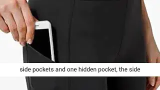 👇⬇️Best Reviews PHISOCKAT High Waist Yoga Pants with Pockets           Best Price👇⬇️