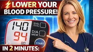 Lower Your Blood Pressure in 2 Minutes: 3 Proven Techniques | Dr. Anna Hayes
