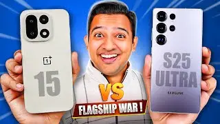 OnePlus 15 vs Samsung Galaxy S25 Ultra⚡Ultimate Flagship War ! 🔥
