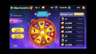 SLIME WORLD BIG UPDATE!!! Try natin ang pagbabalik ng LUCKY ROULETTE!!🔥😭