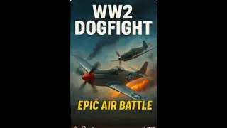 WARPLANE WW2 DOGFIGHT 🔥 Epic Air Combat Gameplay | Realistic WWII Fighter Battle | Live Dogfights