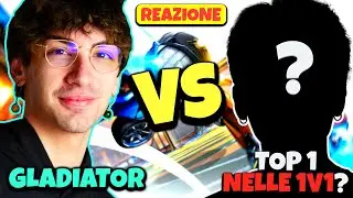 GLADIATOR CONTRO il TOP 1 al MONDO nelle 1v1?! - Rocket League ITA Reazione