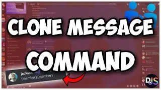 [NEW] - How to make a CLONE MESSAGE COMMAND for your discord bot! || Discord.js V14