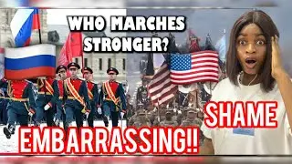 Russia vs. USA Military Parade Comparison (2025) | Marching with Pride ( Most Shocking Reaction)