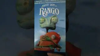 Rango Blu-Ray and book review