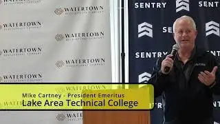 Gov Larry Rhoden Announces $500,000 Grant at Watertown's Sentry
