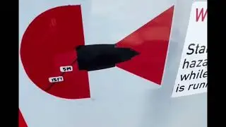 Jet Engine Running Safety distance