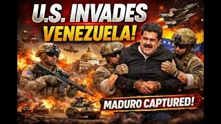 U.S. INVADES Venezuela: Maduro CAPTURED in Shock Military Raid! @Greg.singh84 #usa #venezuela WAR