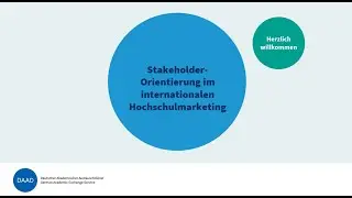 Stakeholder-Orientierung im internationalen Hochschulmarketing