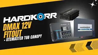 Next-Level D-MAX Canopy Fit-Out! Utemaster Centurion + Hardkorr 12V Off-Grid System
