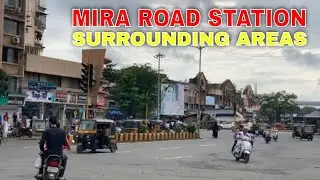 Mira Road Station Surrounding Nearby Areas | Mumbai | Transports,Shopping,Veg Market/2020/ Full HD