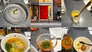 Japanese Soba Noodles蔦の会員制「夜蔦」の9月の限定ラーメン 「沖縄拉麺」のLimited Course