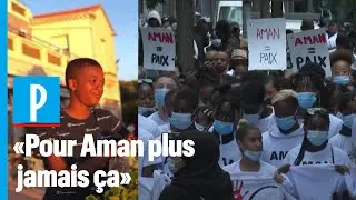 Epinay-sur-Seine: 500 personnes rendent hommage à Aman, 16 ans, tué par balles