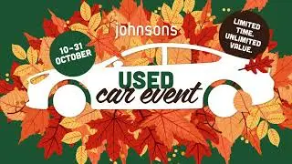 Johnsons Used Car Event - October 2025