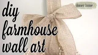 DIY FARMHOUSE WALL ART | DIY & DECOR CHALLENGE