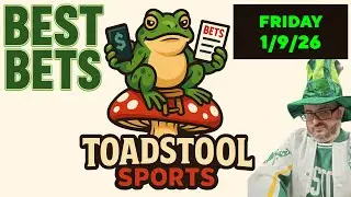 NCAAB + NHL + NBA + NCAAF Playoff Semifinals Best Bets Friday 1/9/26