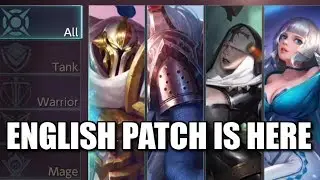 IT'S FINALLY HERE! ENGLISH PATCH ON WAR SONG IS HERE