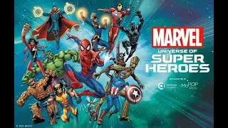 Marvel Universe of Super Heroes Exhibit at The Oregon Museum of Science & Industry (OMSI)