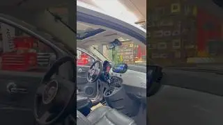 Instalaci&oacute;n Pantalla 9&rdquo; en Fiat 500 con CarPlay & Android Auto Inal&aacute;mbrico y C&aacute;mara de Reversa