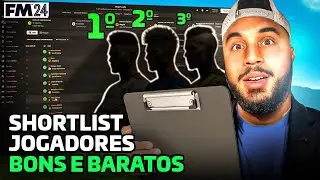 ESSA SHORTLIST VAI TE TRAZER JOGADORES BONS E BARATOS NO FOOTBALL MANAGER!