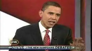 2008 ABC/WMUR/Facebook NH Democratic Debate (Part 1)