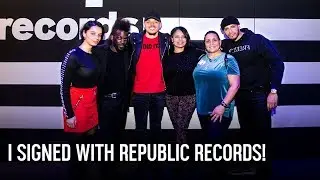 I Signed with Republic Records! | Anthony Ramos