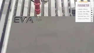 EVA Foam Cutting - Wisely CO2 Laser Engraving Machine