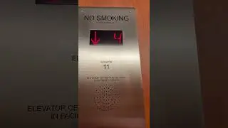 Modernized Dover Traction Elevator 🛗 with Nudge Mode +&rdquo;Dover&rdquo; Buzz-Indicator flashing ND