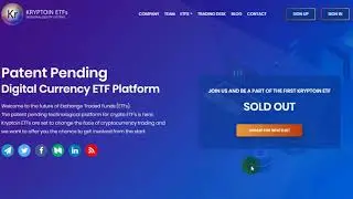 Обзор проекта Kryptoin - цифровая криптовалютная ETF платформа