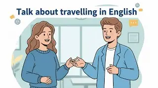 Talk about travelling in English | Easy situational English! English with Sam