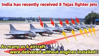 India recently took delivery of 8 Tejas fighter jets, yet 6 of them lacked engines!