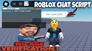 Roblox Chat Script | No Verification Needed! Mobile & PC