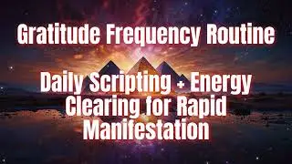Gratitude Frequency Routine &mdash; Scripting + Energy Clearing to Speed Manifestation