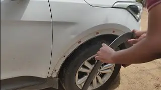 DIY hyundai creta wheel arch cladding replacement