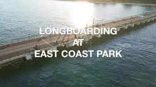 Longboarding at East Coast Park