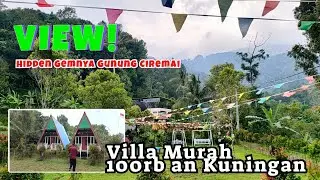 Penginapan Murah Kuningan Di Villa Lingga Warung Linggih ,View Alam Desa Yang Asri Di Kaki Gunung