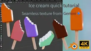 Making Ice Cream in Blender 3d Because I&rsquo;m Lactose Intolerant