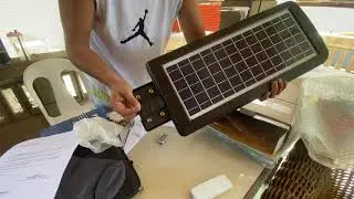 PRODUCT CHECK / UNBOXING / MY 2ND 90WATTS BOSCA SOLAR STREET LIGHT FOR BACKYARD