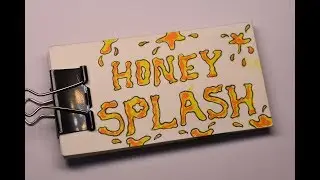 honey splash | flipbook | one bee bite other |