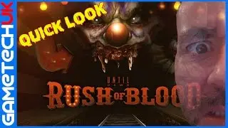 Until Dawn Rush of Blood Playstation VR Quick Look with Move Controllers