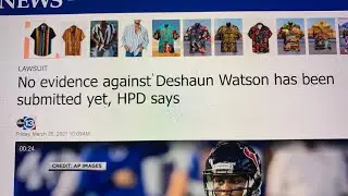 Houston Police Troll Tony Buzbee: 20 Deshaun Watson Lawsuits, No Evidence - Shakedown Case