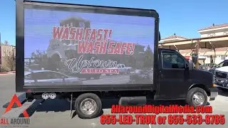 Grab Their Attention with All Around Digital Media - LED Truck Advertising