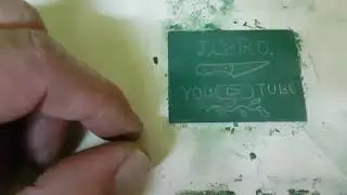 COMO GRABAR METAL CON ACIDO JLBRO.