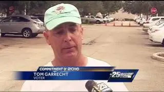 Fight breaks out between man, woman at polling place