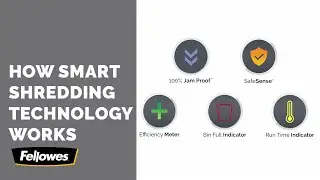 See Smart Shredding Technology-Fellowes IntelliBar
